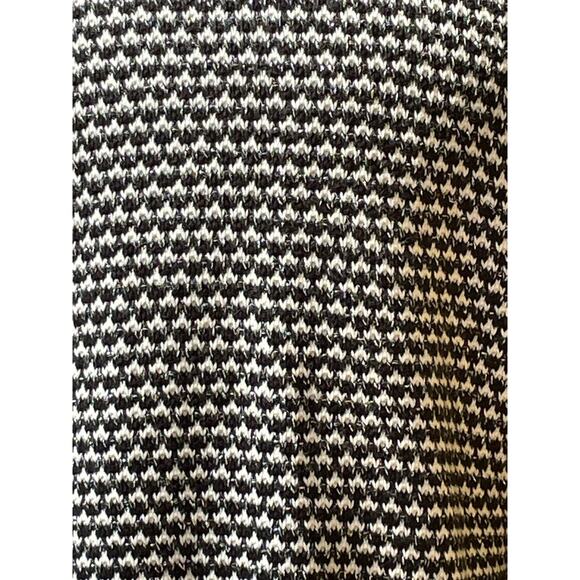 JM Collection Black Silver Thread Sweater Cardigan Jacket Size PM Cotton Blend - Picture 8 of 13